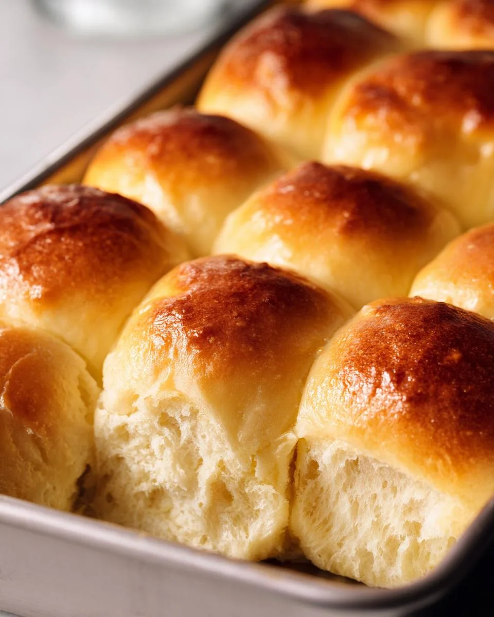 Homemade Fluffy Rolls - detail 5
