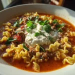 Lasagna Soup
