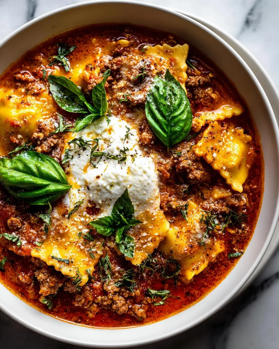 Lasagna Soup - detail 2