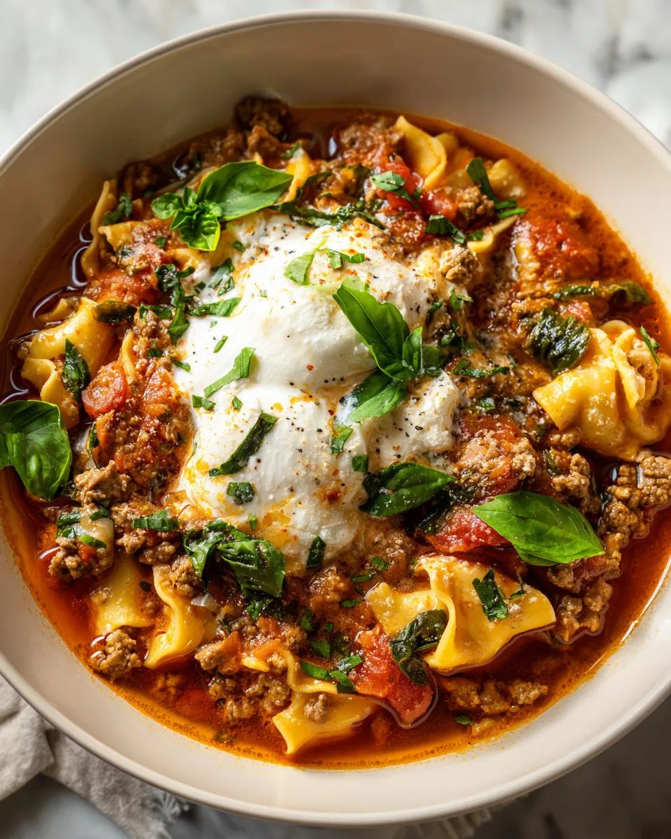 Lasagna Soup - detail 4