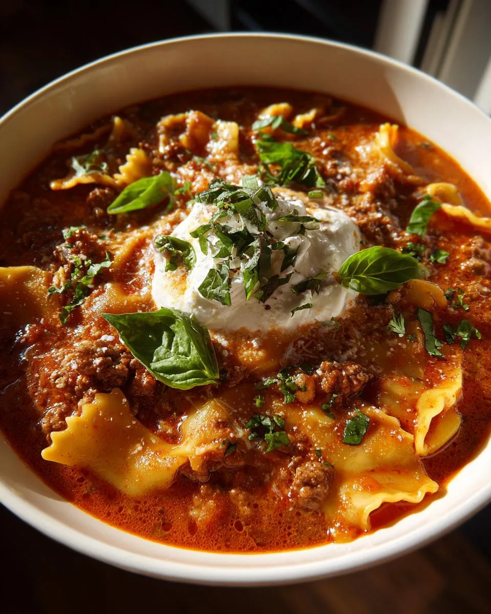 Lasagna Soup - detail 5
