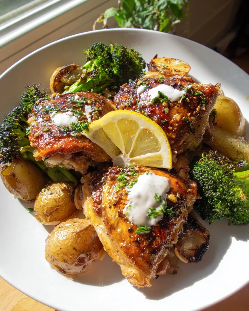 Lemon Garlic Chicken - detail 2