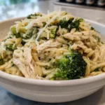 One Pot Chicken Broccoli Orzo