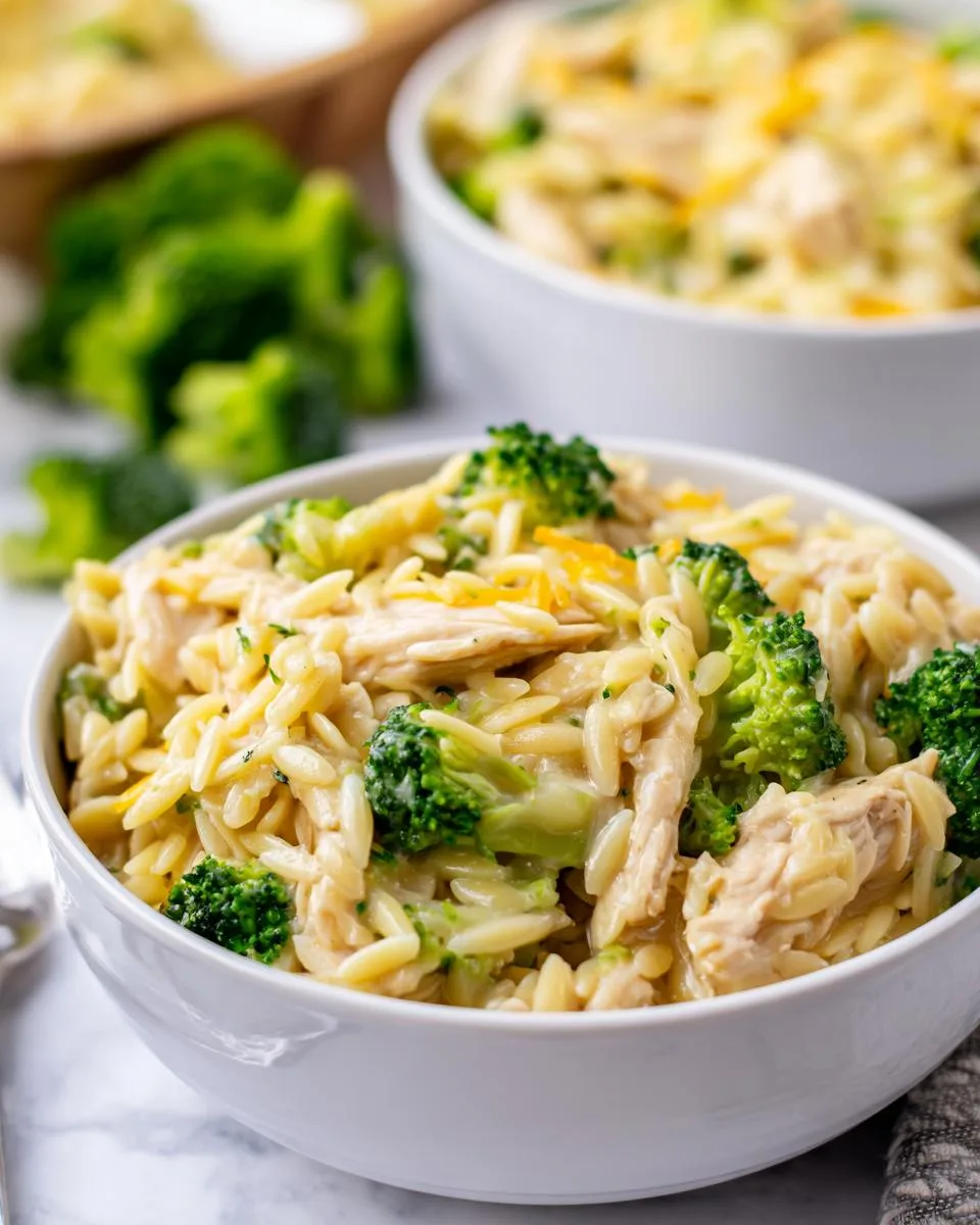 One Pot Chicken Broccoli Orzo - detail 2