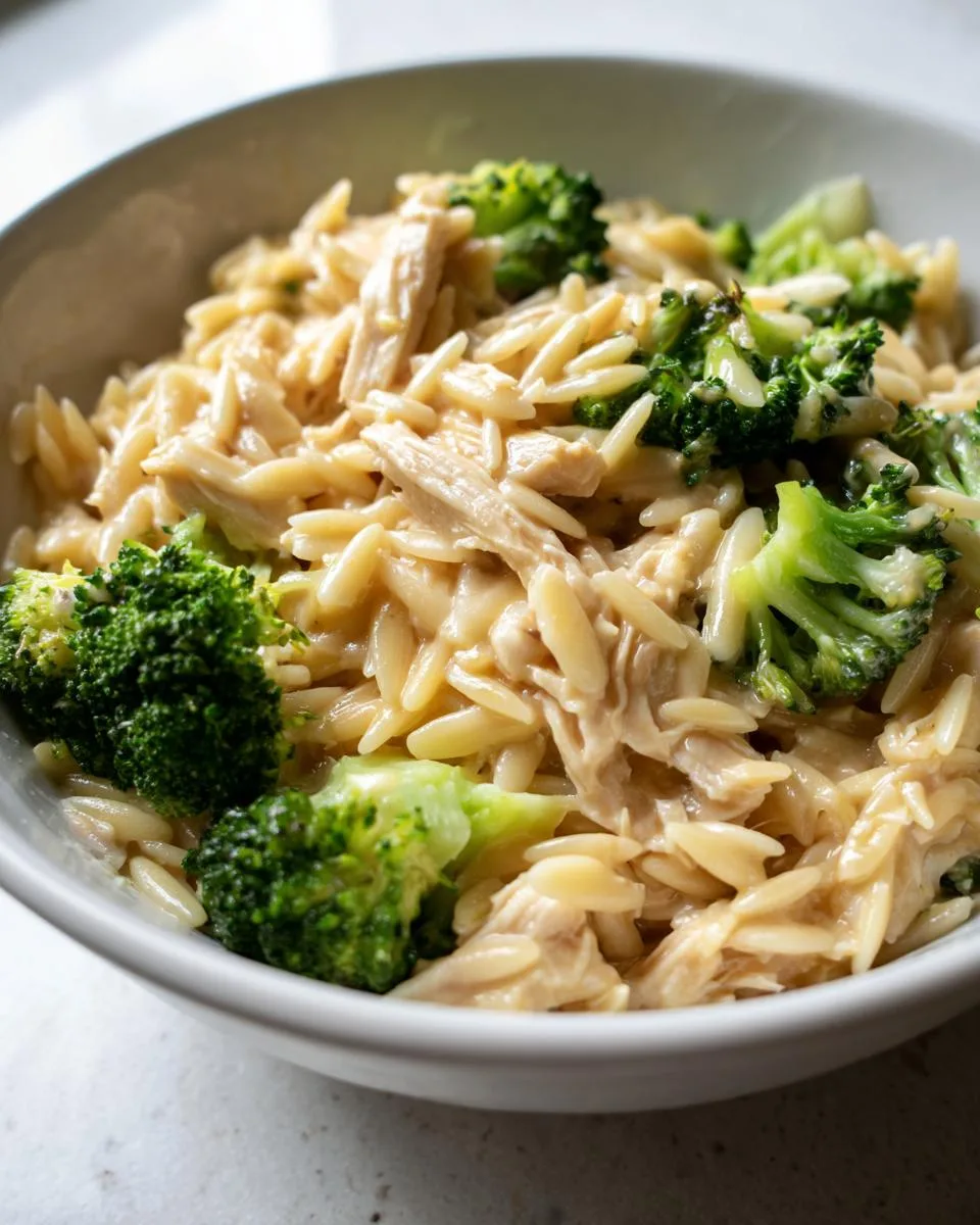 One Pot Chicken Broccoli Orzo - detail 3