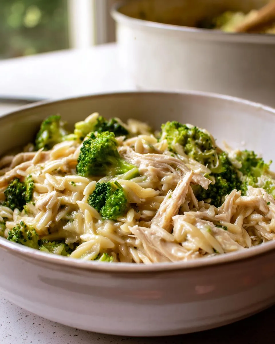 One Pot Chicken Broccoli Orzo - detail 4