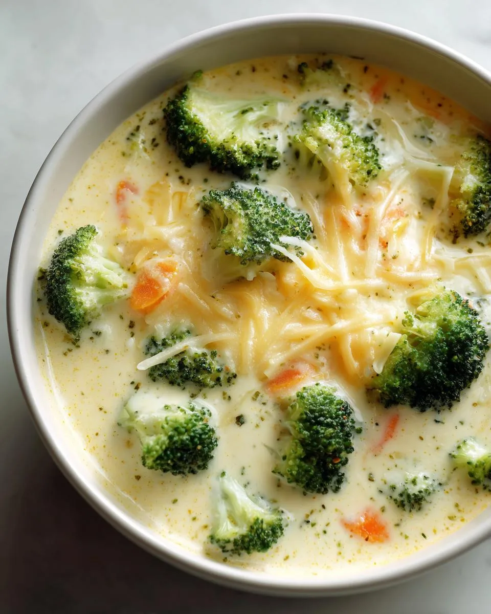 Panera-Style Broccoli Cheddar Soup - detail 3