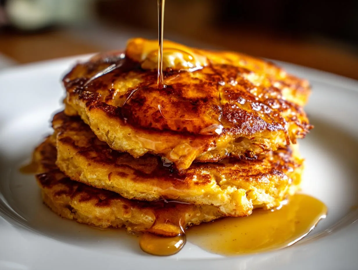 Fluffy Pumpkin Cottage Cheese Pancakes in Just 20 Minutes