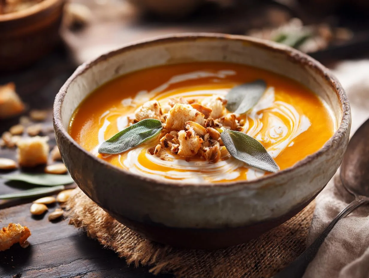 Amazing Roasted Butternut Squash Soup Recipe in Just 45 Minutes