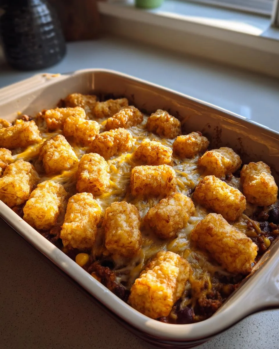 Simple Tater Tot Casserole - detail 3