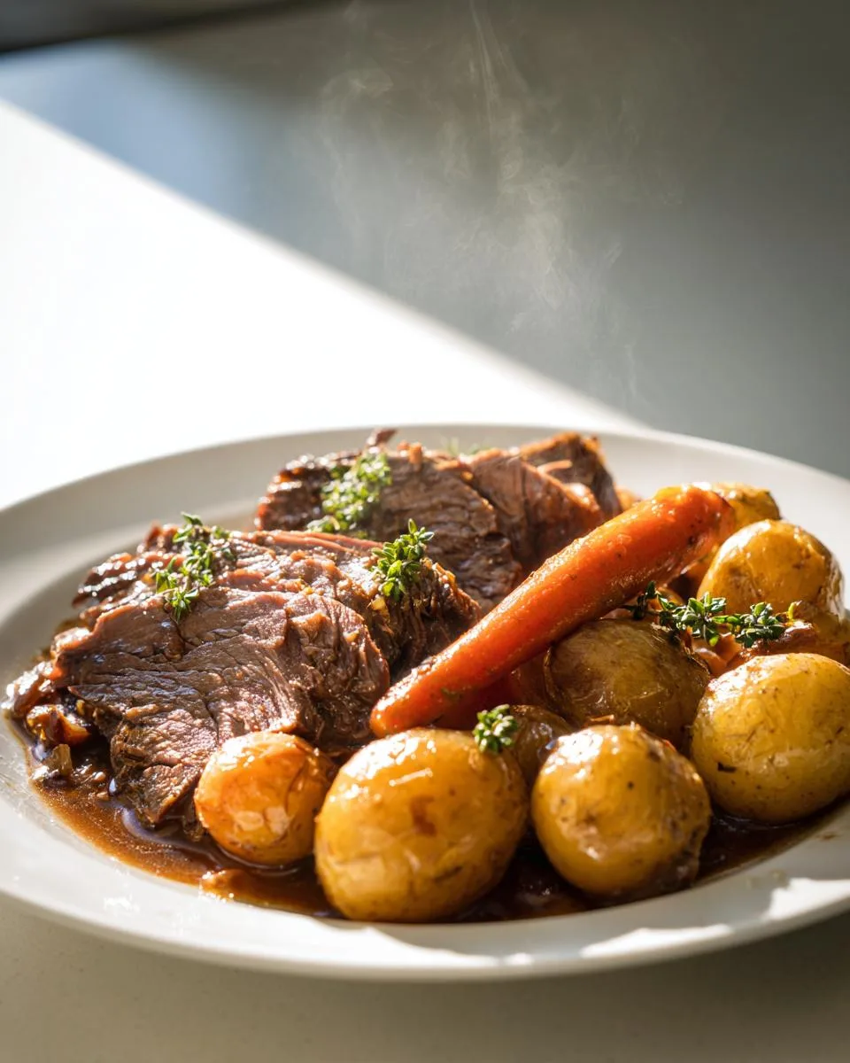 Slow Cooker Pot Roast - detail 2