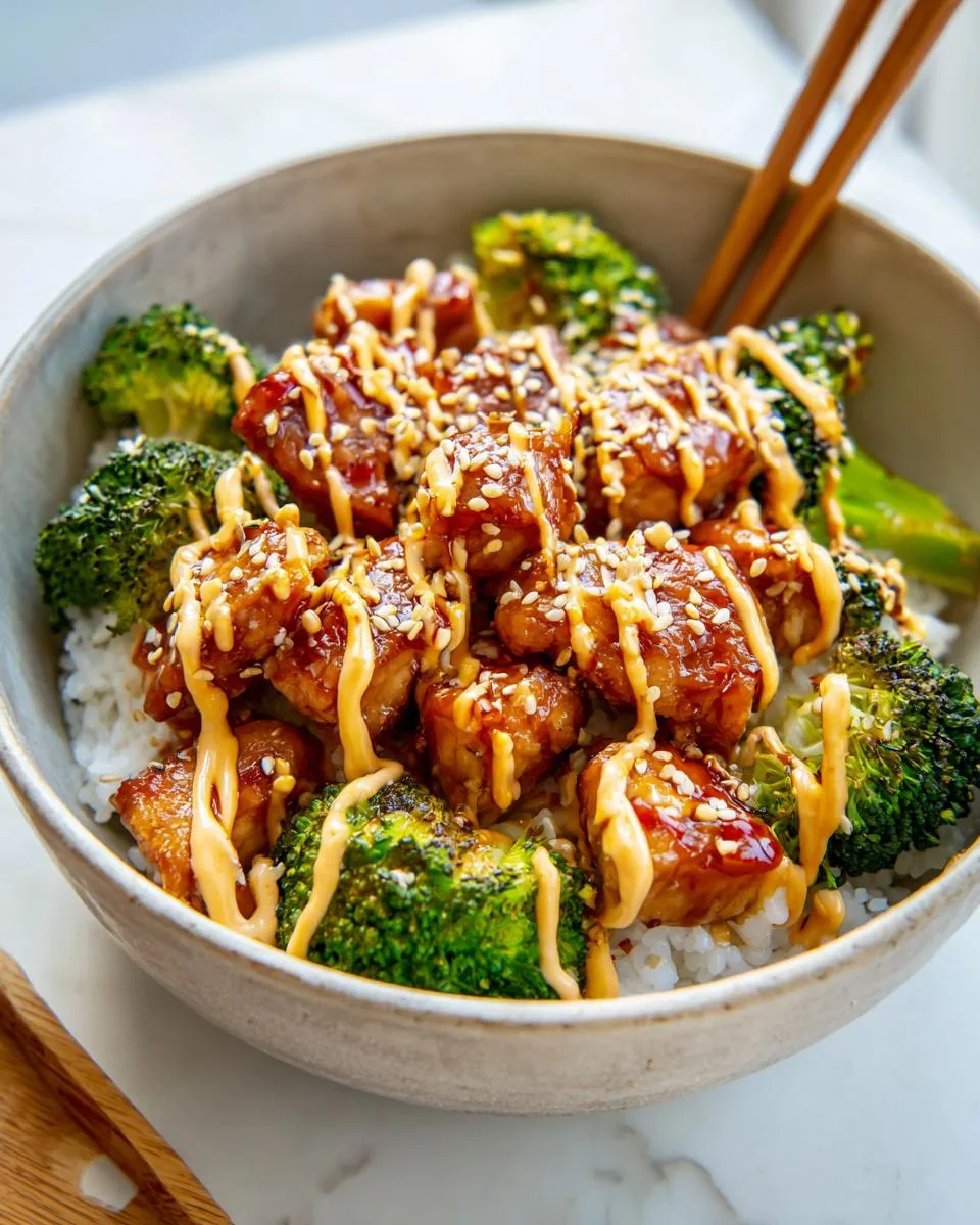 Sticky Chicken Rice Bowls - detail 4