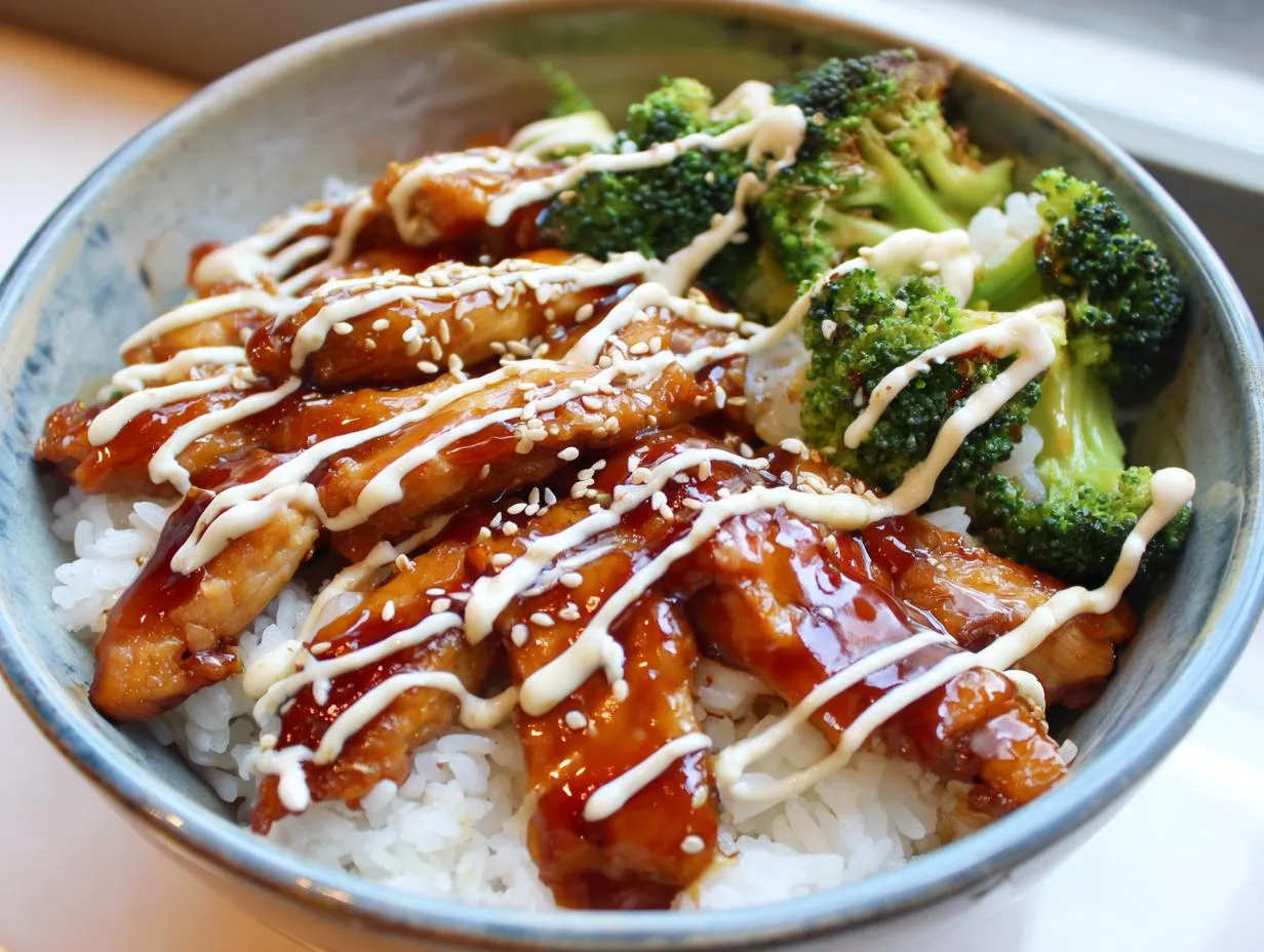 Irresistible Sticky Chicken Rice Bowls Ready in 40 Minutes