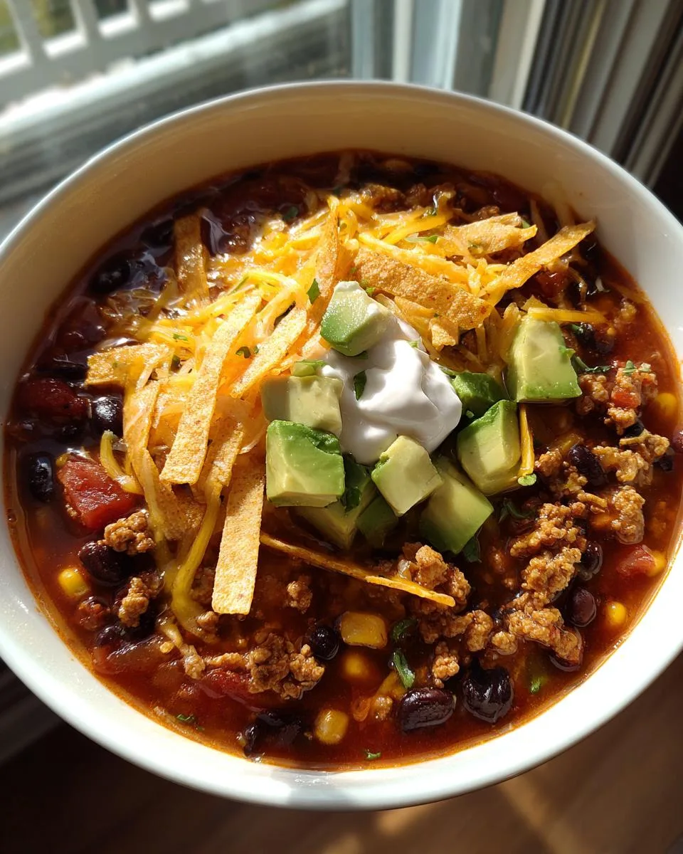 Turkey Taco Soup - detail 4