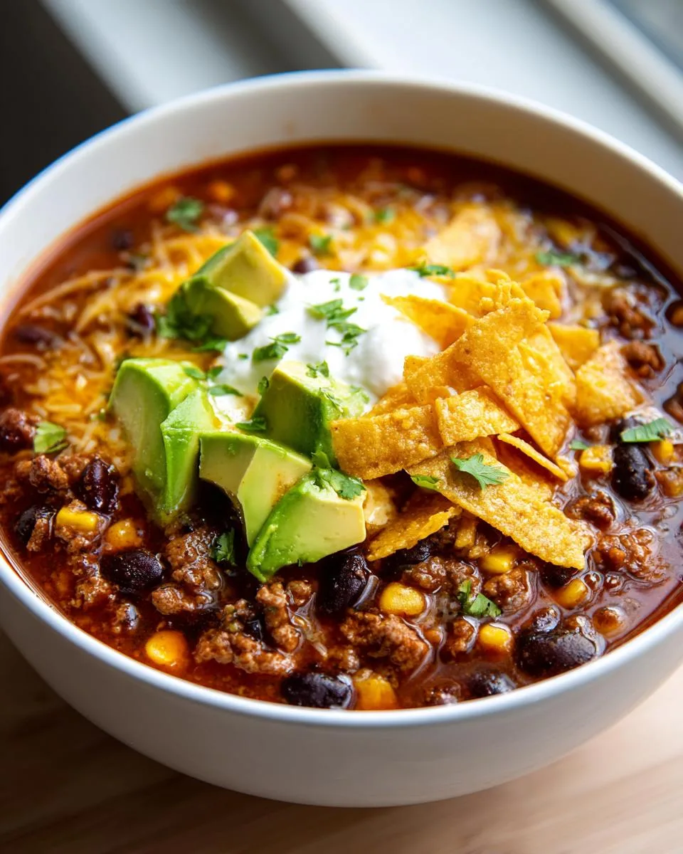 Turkey Taco Soup - detail 5
