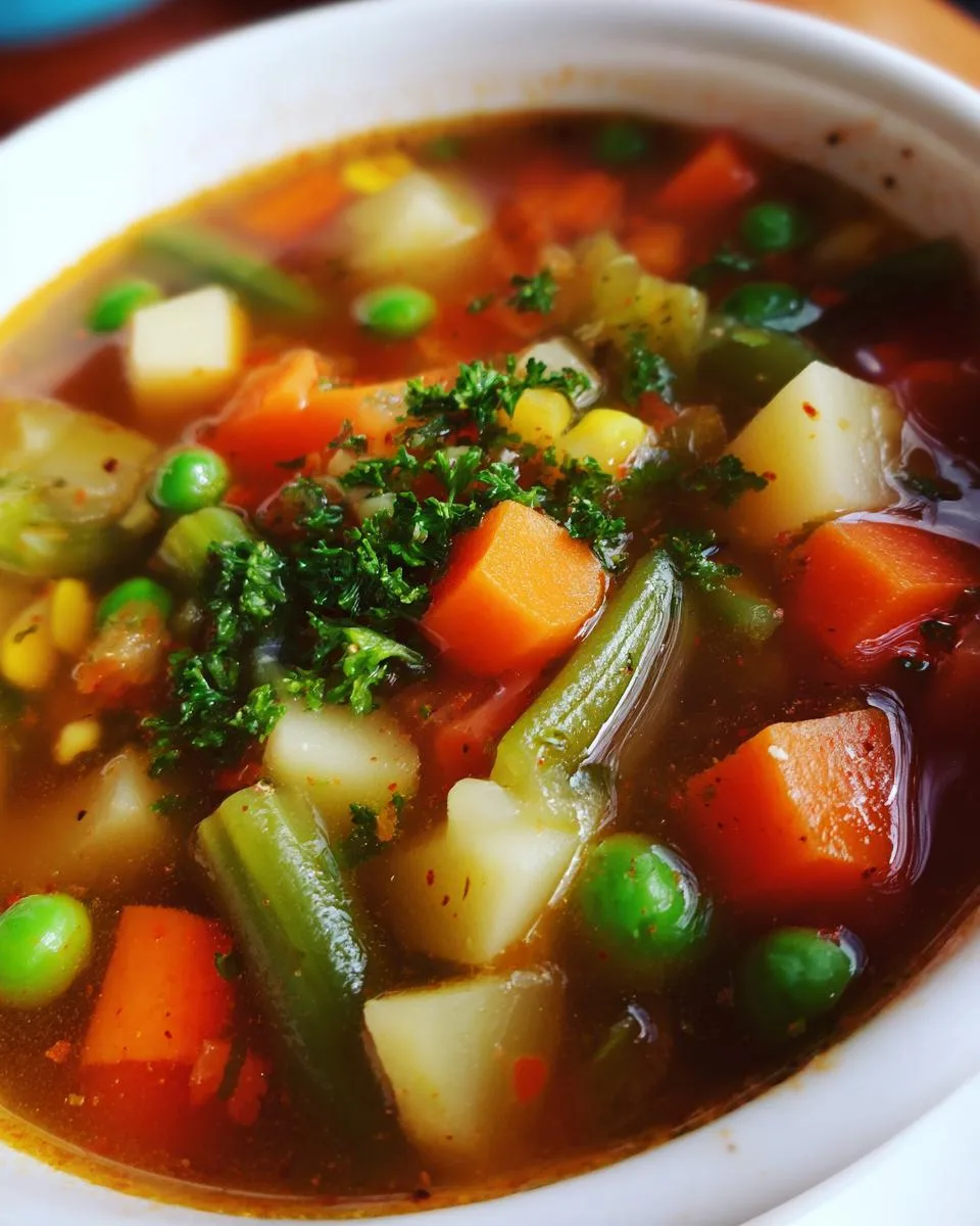 Vegetable Soup Recipe - detail 2