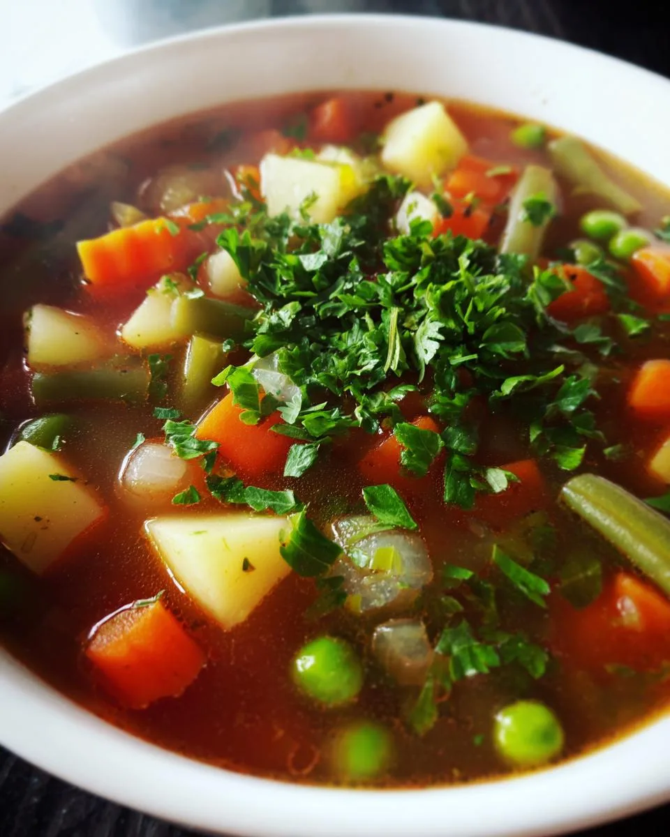 Vegetable Soup Recipe - detail 3