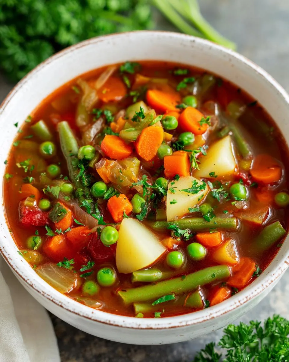 Vegetable Soup Recipe - detail 5