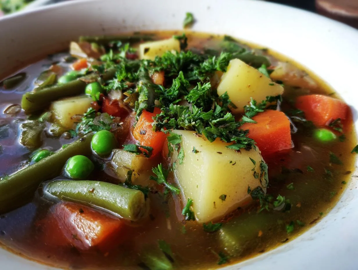 Heartwarming Vegetable Soup Recipe with 15 Wholesome Ingredients