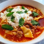 Viral Lasagna Soup