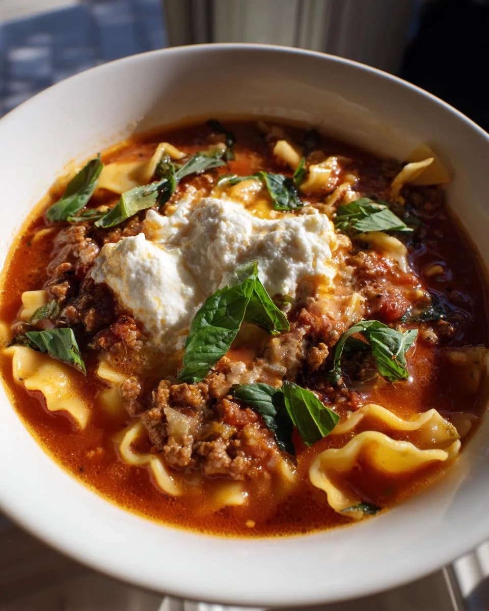 Viral Lasagna Soup - detail 3