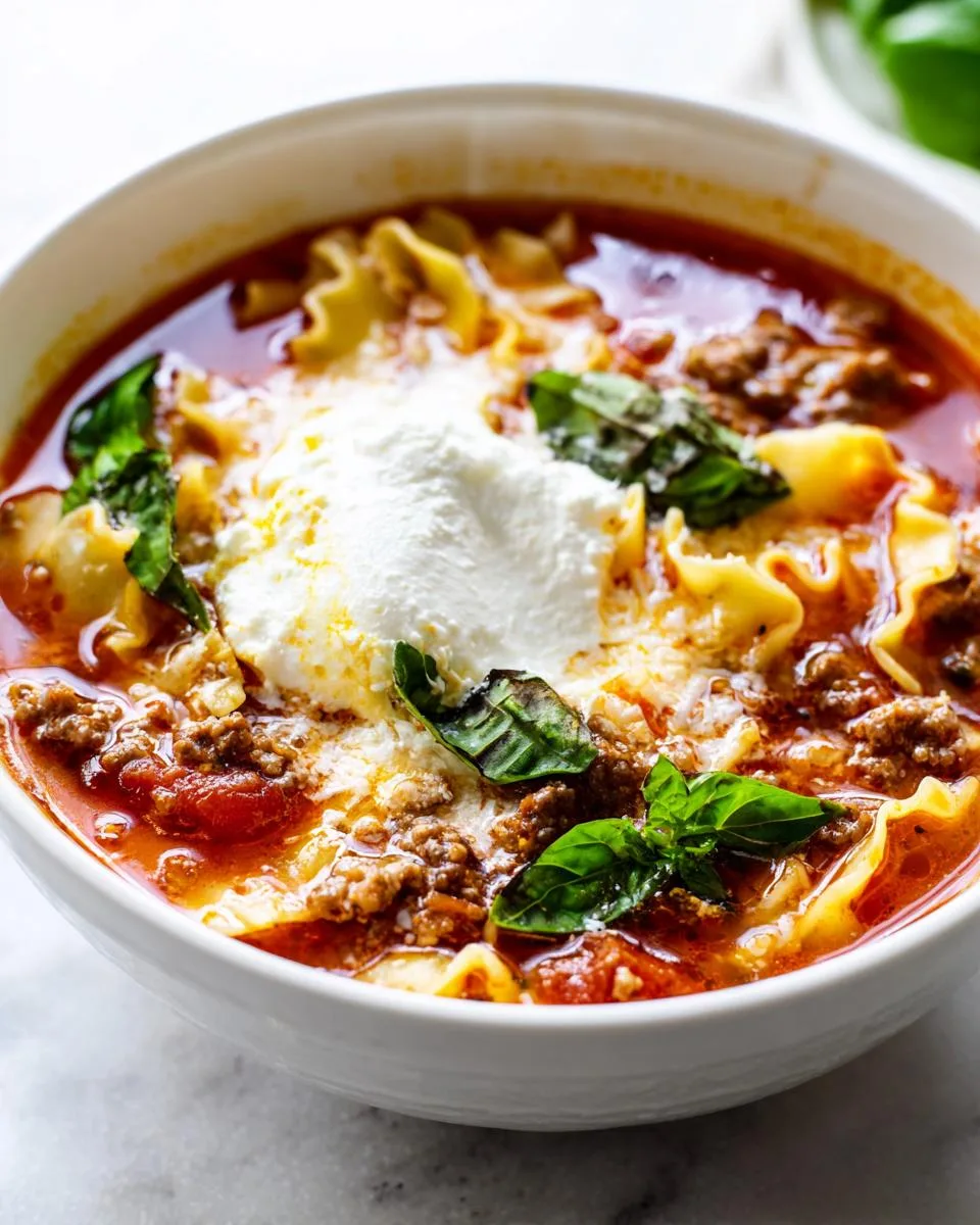 Viral Lasagna Soup - detail 5