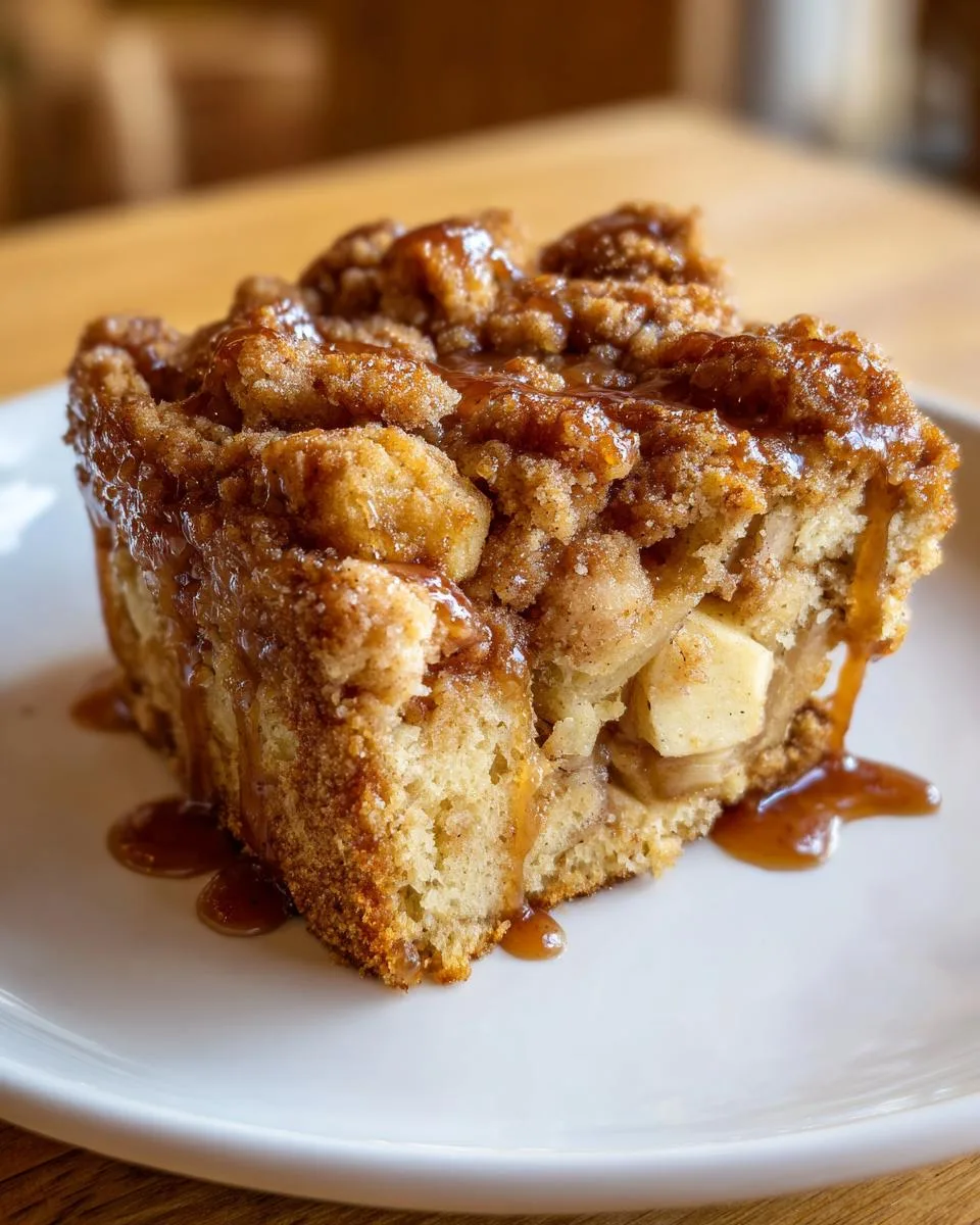 apple crumb cake - detail 4