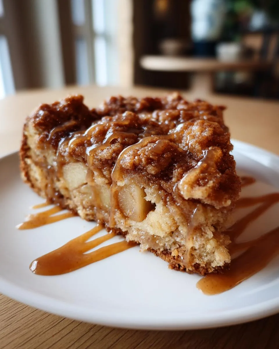 apple crumb cake - detail 5