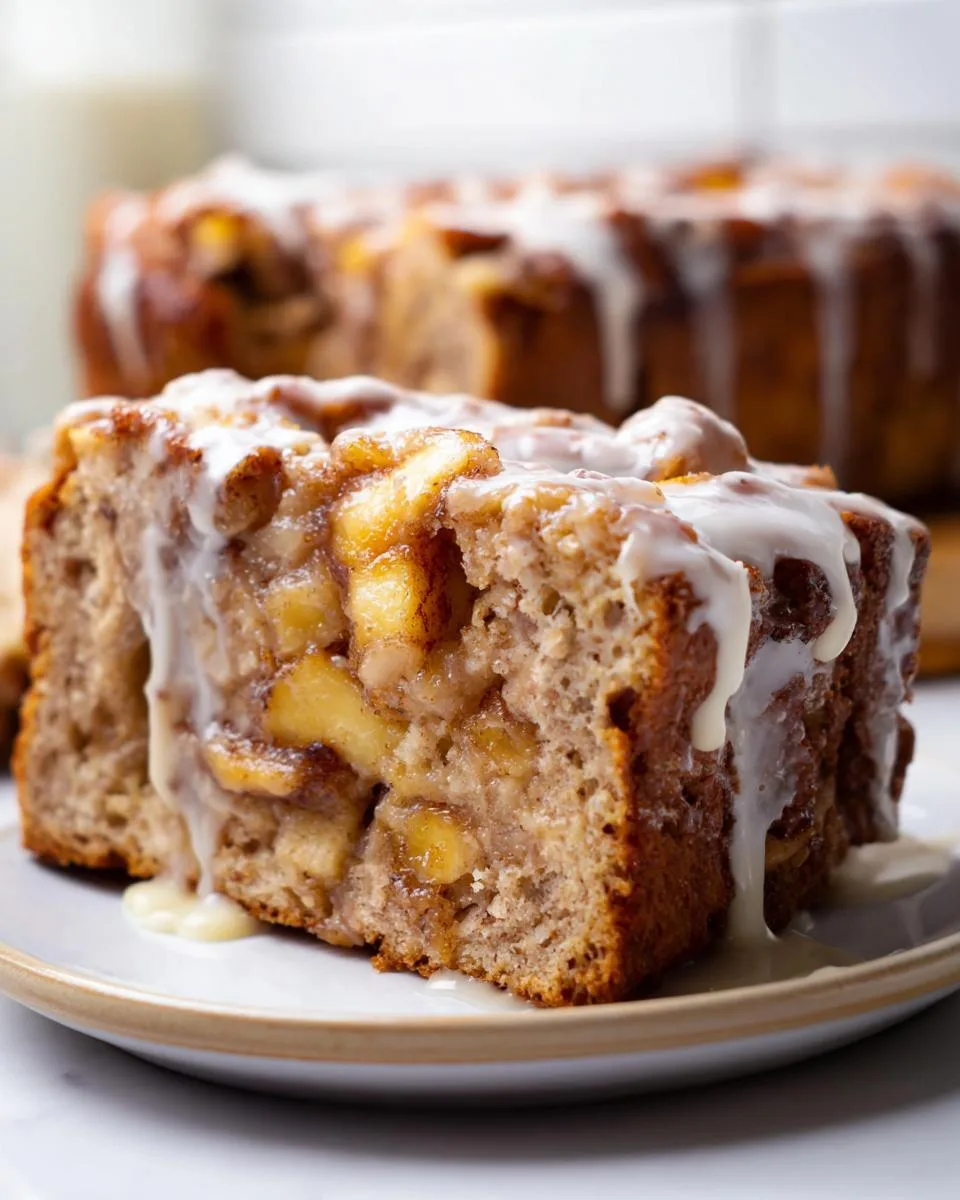 apple fritter bread - detail 2