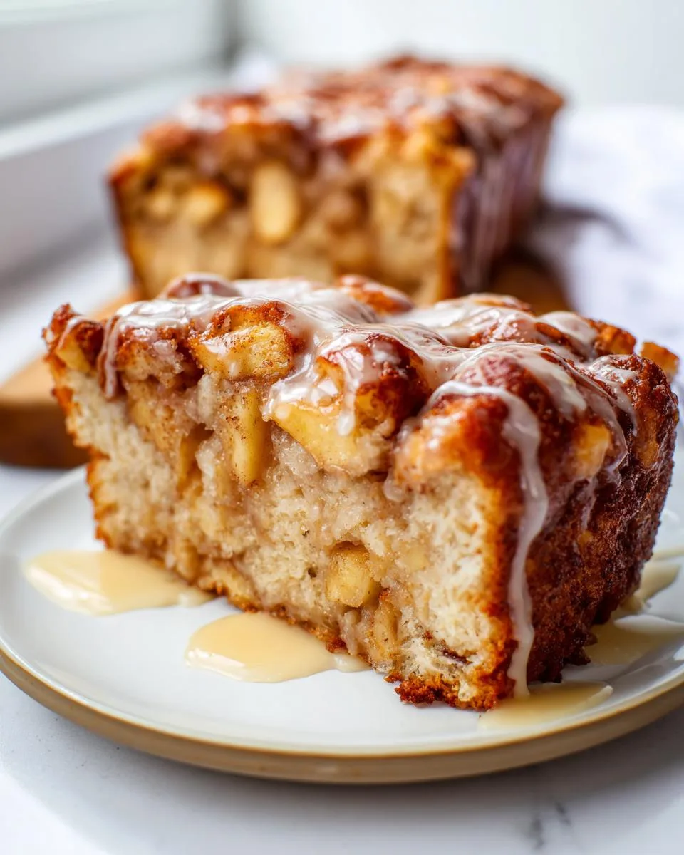 apple fritter bread - detail 3
