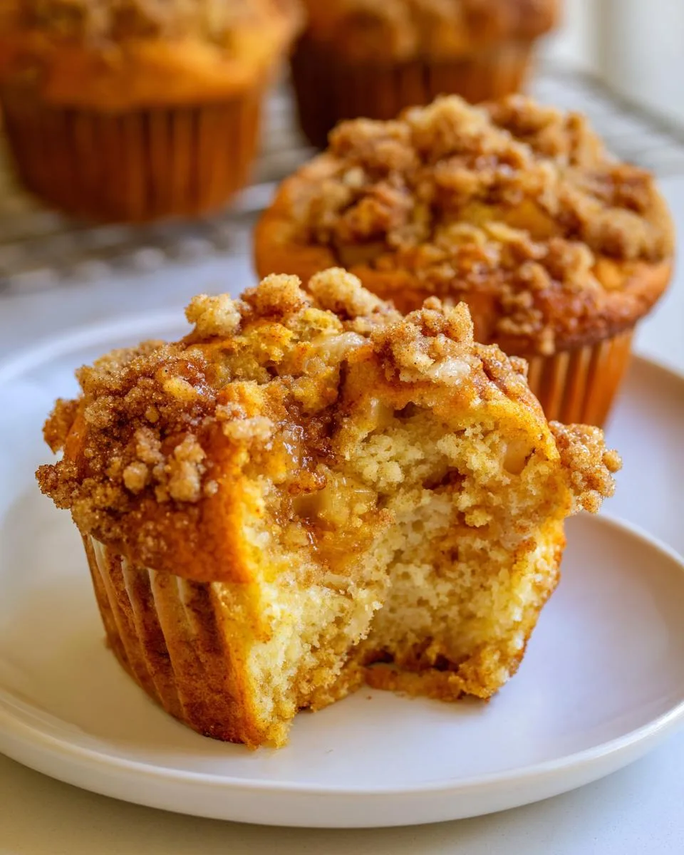 apple pumpkin muffins - detail 3