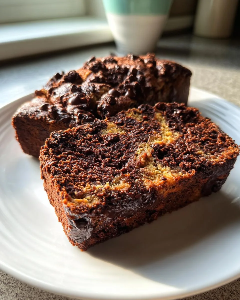 chocolate pumpkin bread - detail 5