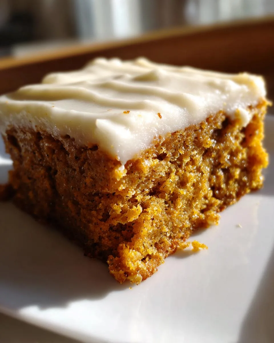 healthy pumpkin bars - detail 5