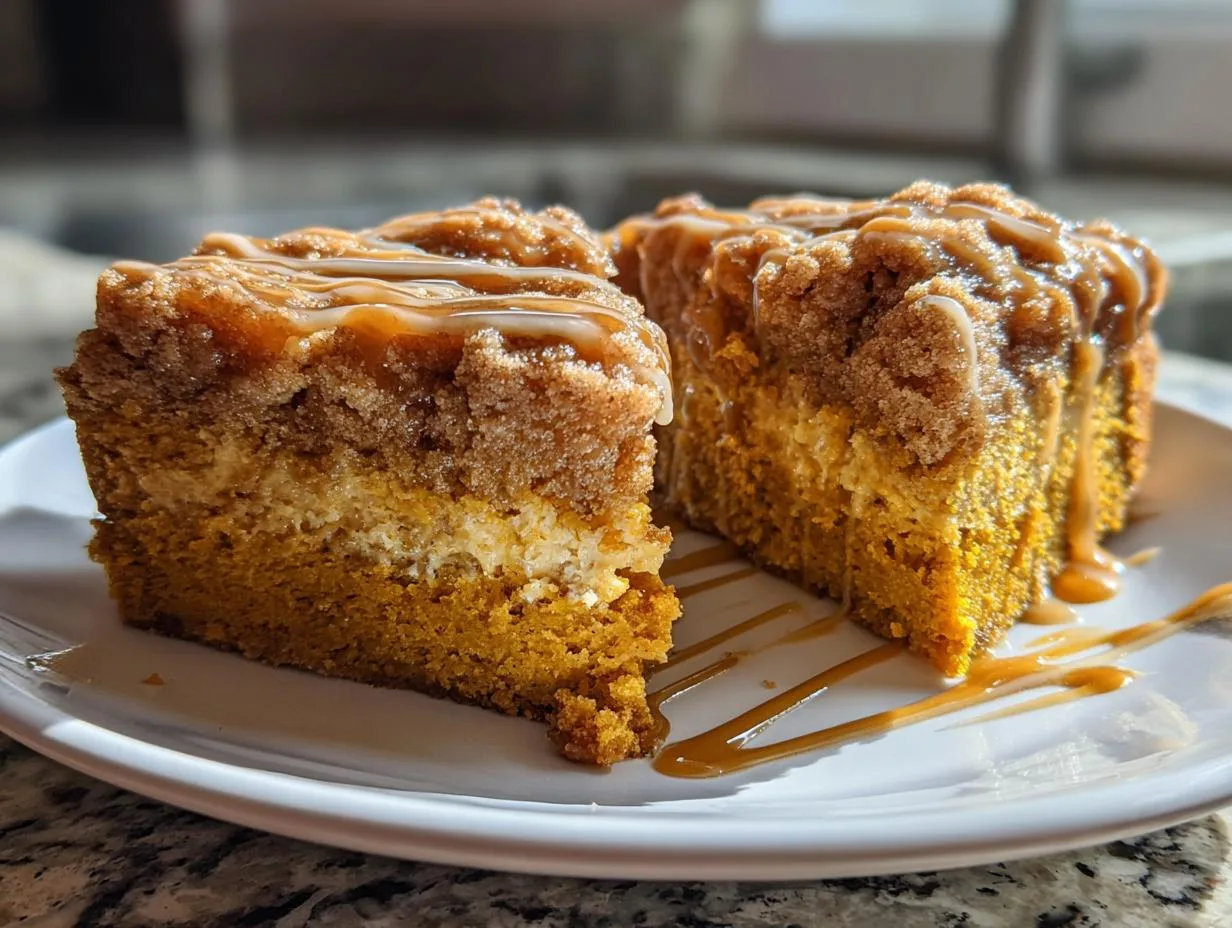 Irresistible Keto Pumpkin Coffee Cake in Just 8 Net Carbs