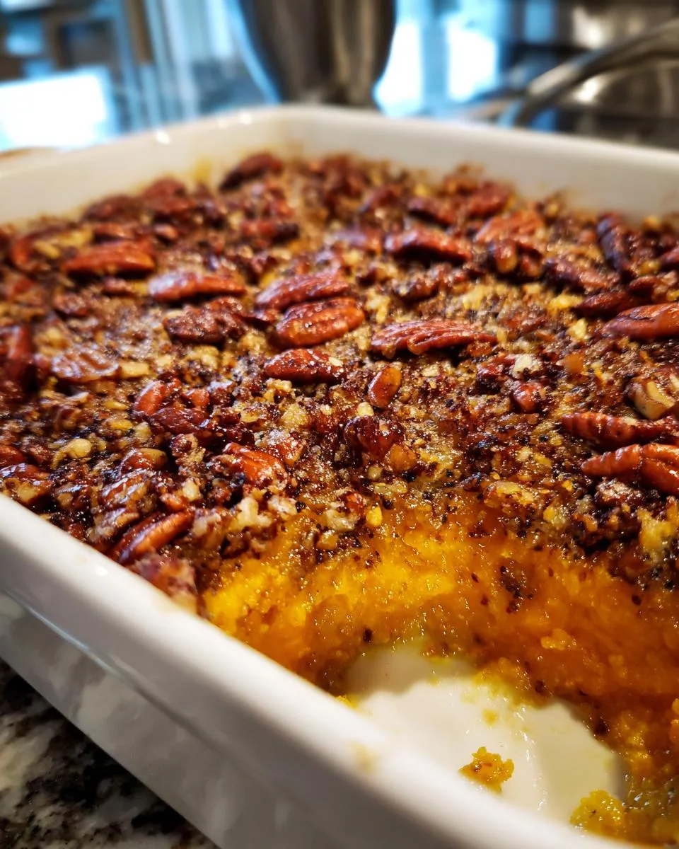 keto pumpkin crisp - detail 2
