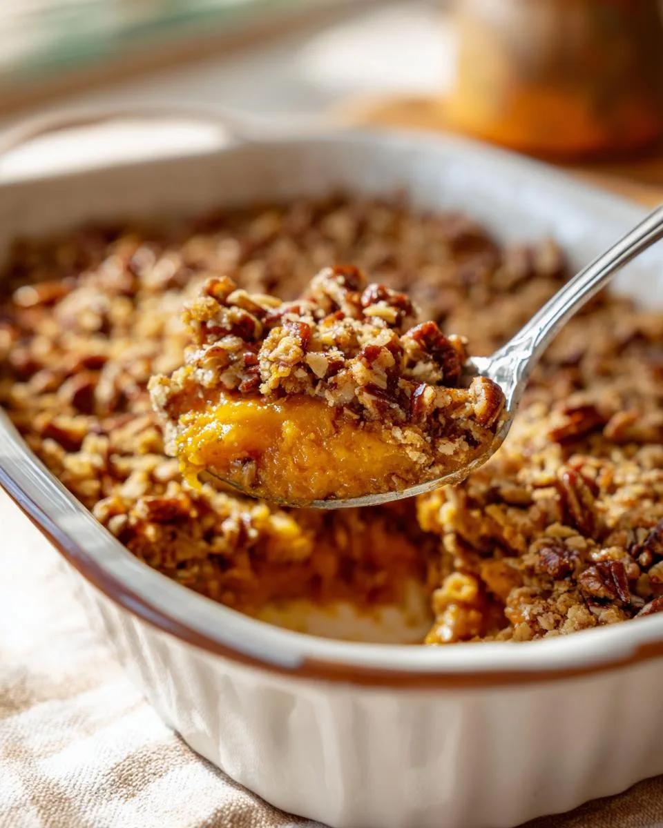 keto pumpkin crisp - detail 5