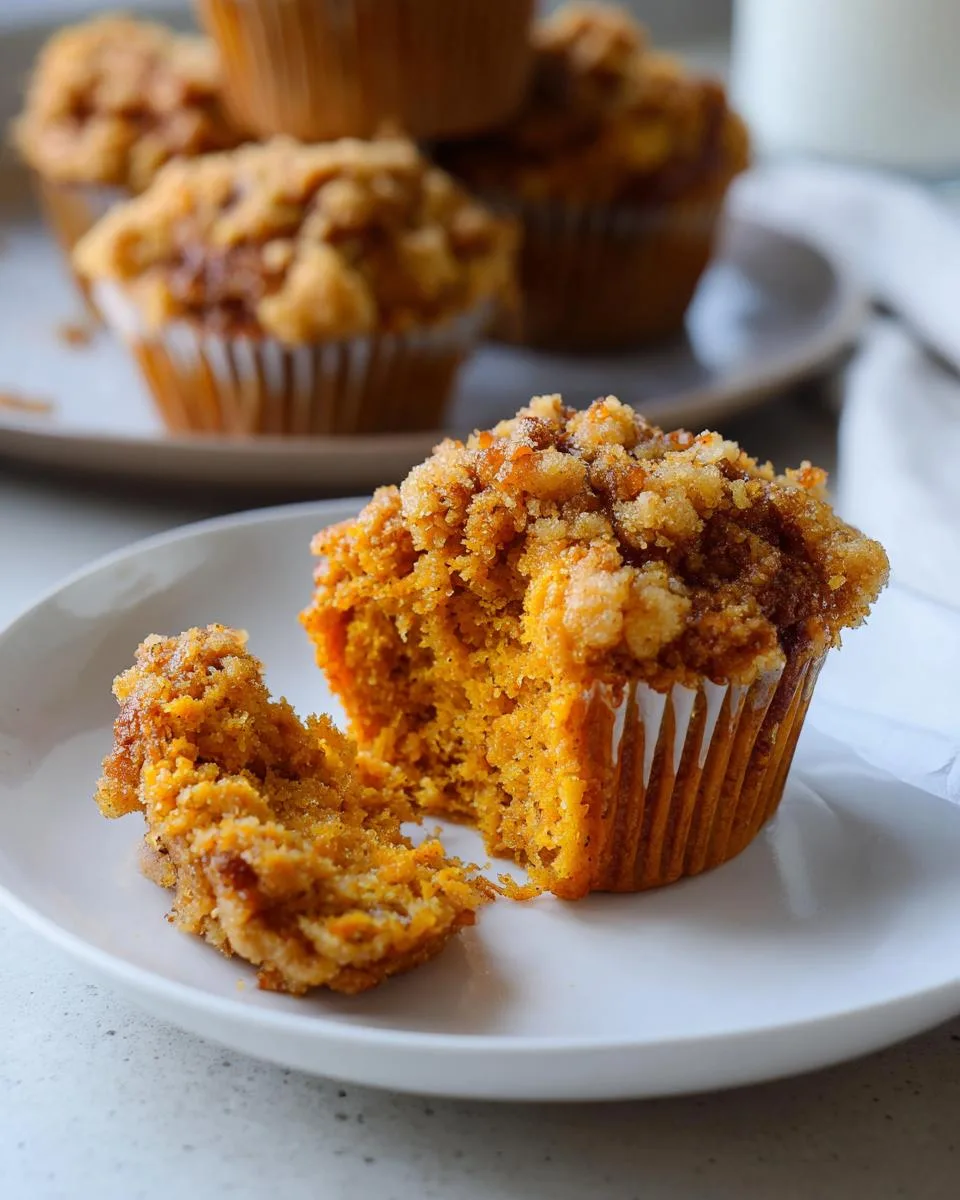 low carb pumpkin muffins - detail 3