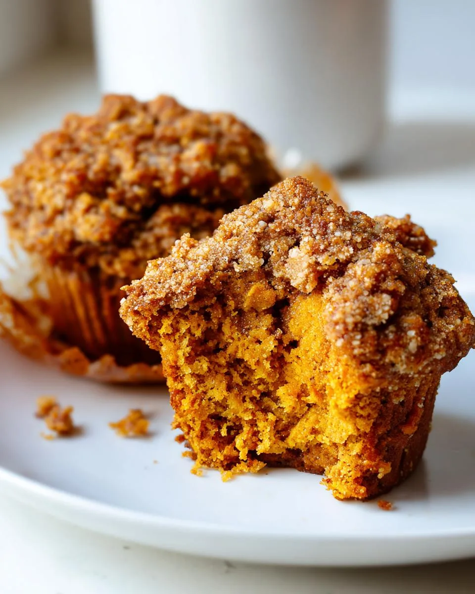 low carb pumpkin muffins - detail 4