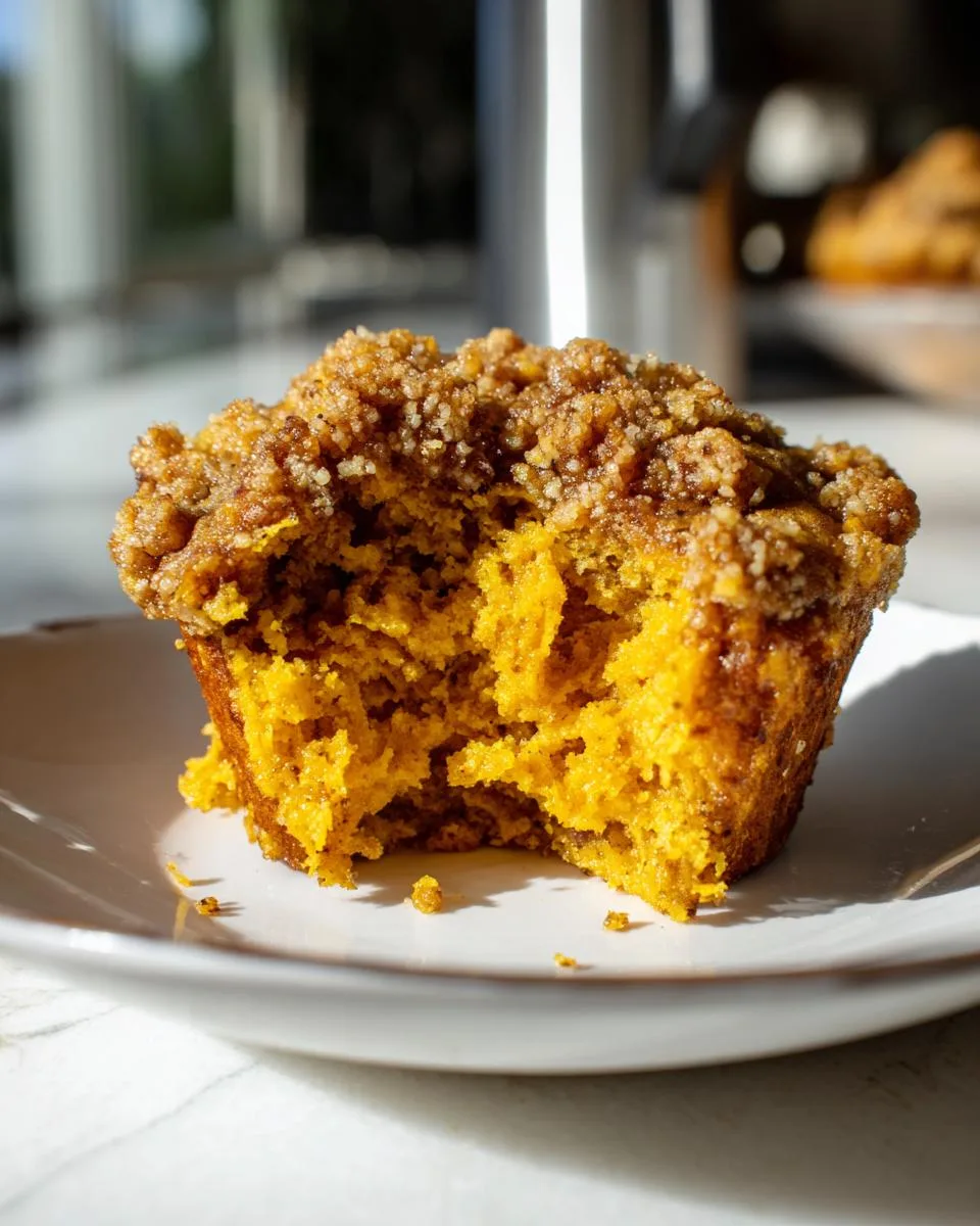 low carb pumpkin muffins - detail 5
