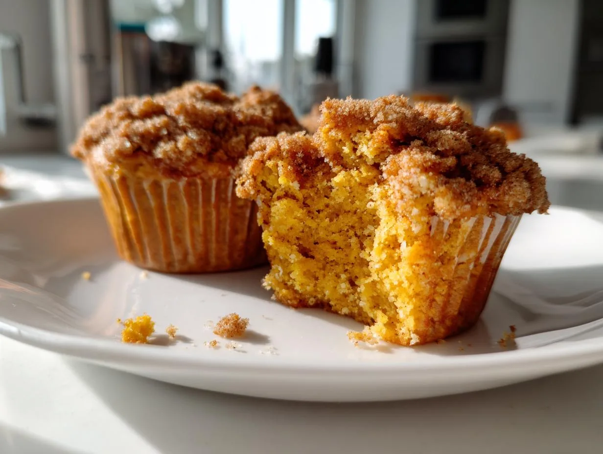 Moist Low Carb Pumpkin Muffins – Only 8g Net Carbs!