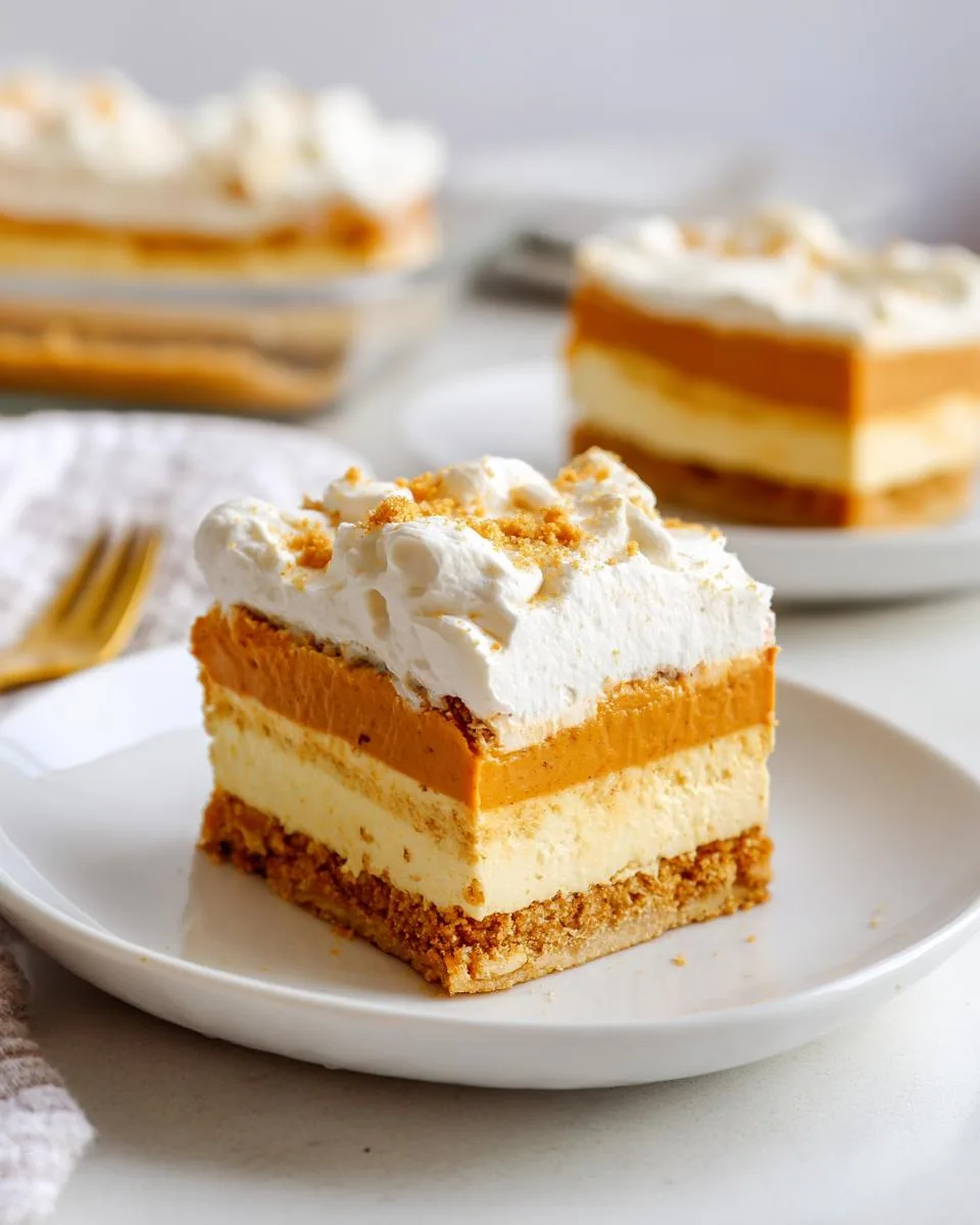 no bake pumpkin cheesecake bars - detail 4