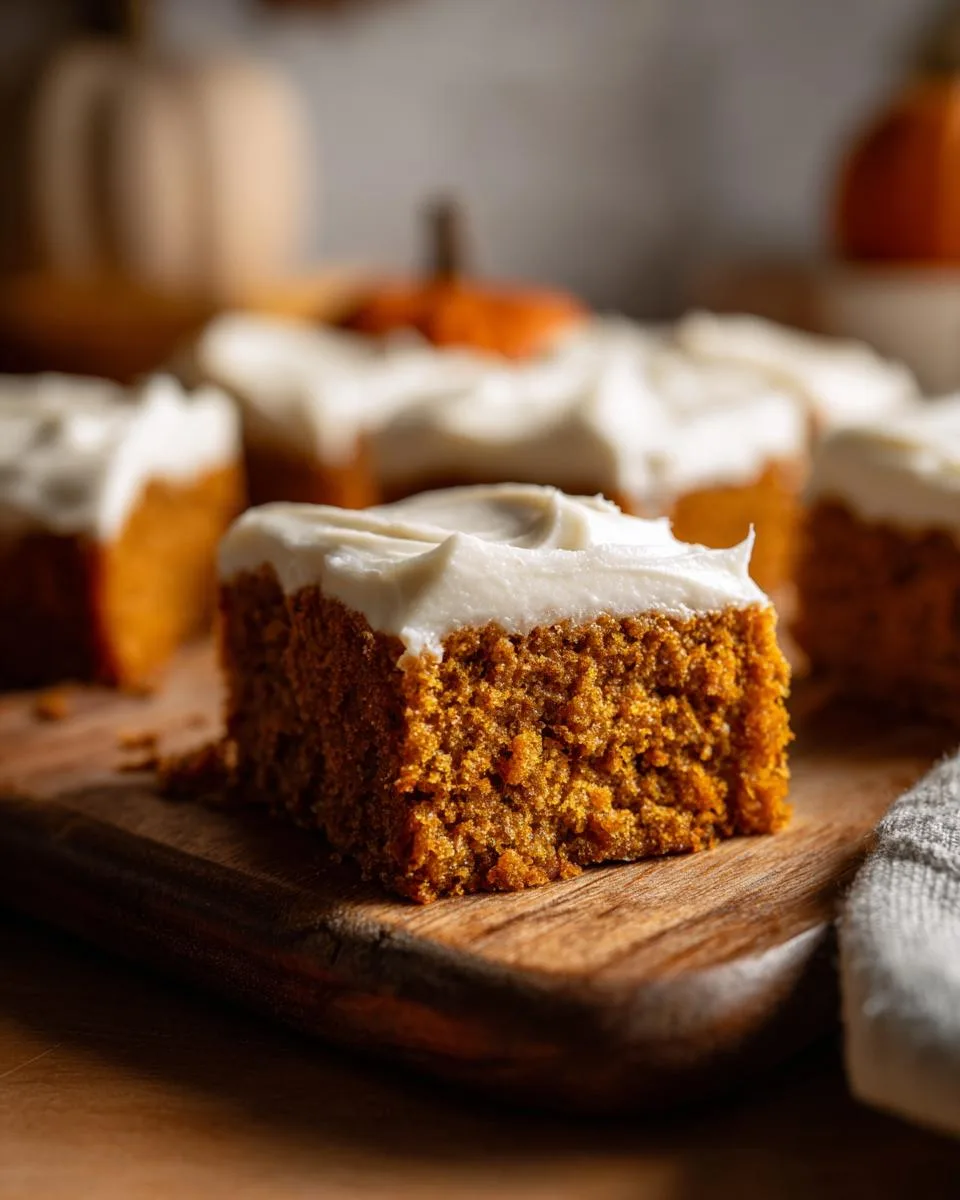 pumpkin bars with brown sugar - detail 4