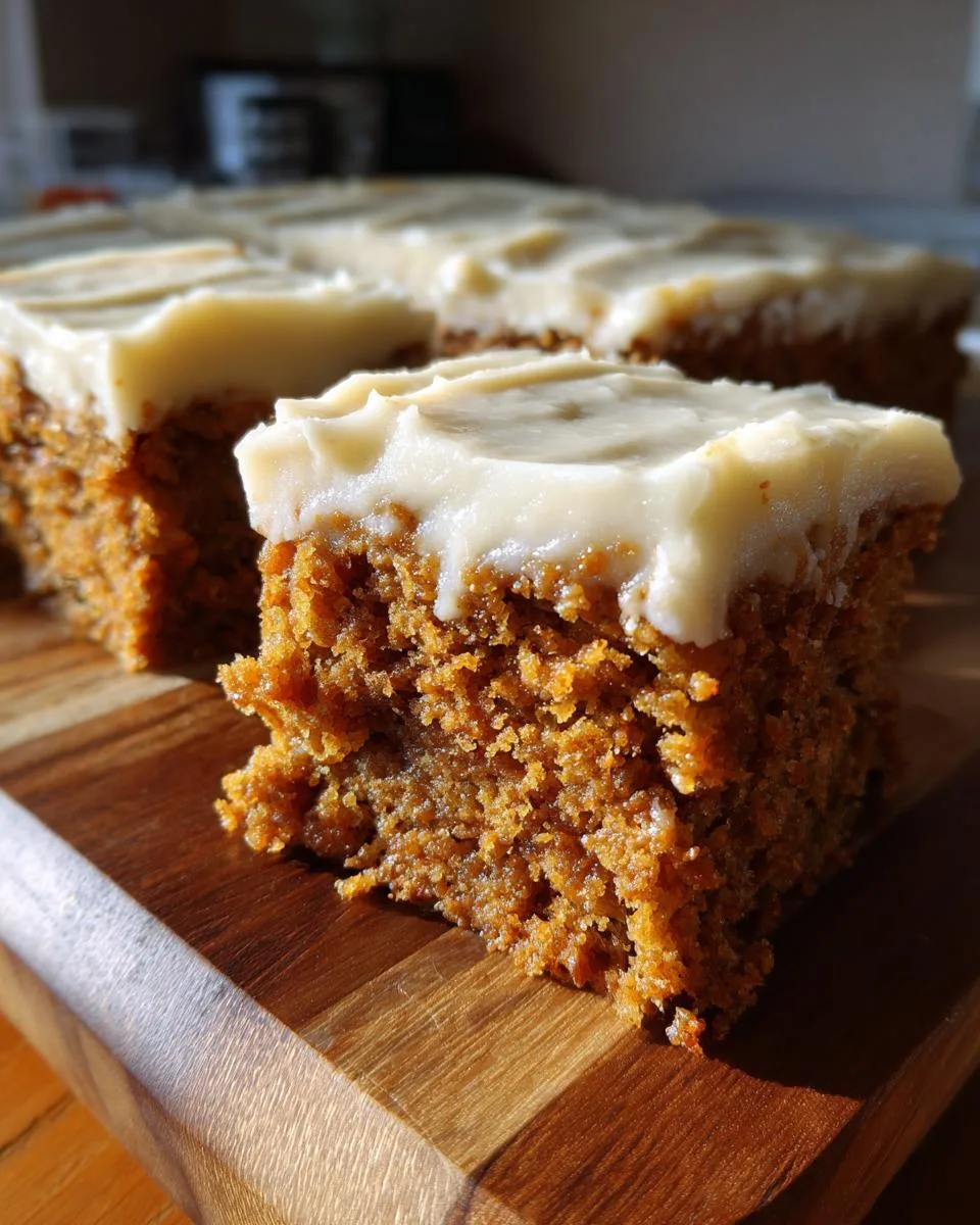 pumpkin bars with brown sugar - detail 5