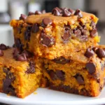 pumpkin chocolate chip bars