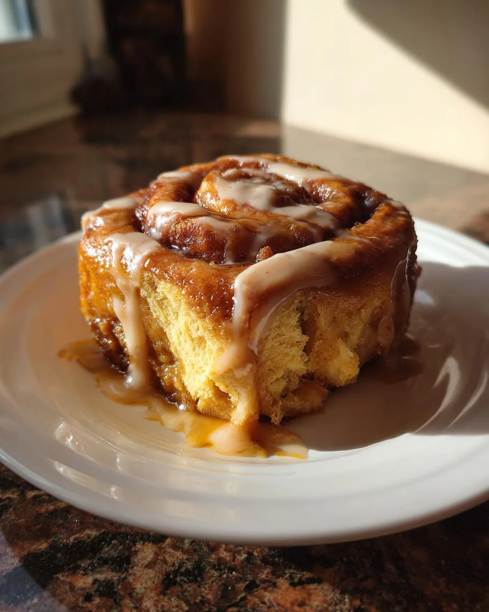 pumpkin cinnamon rolls - detail 5