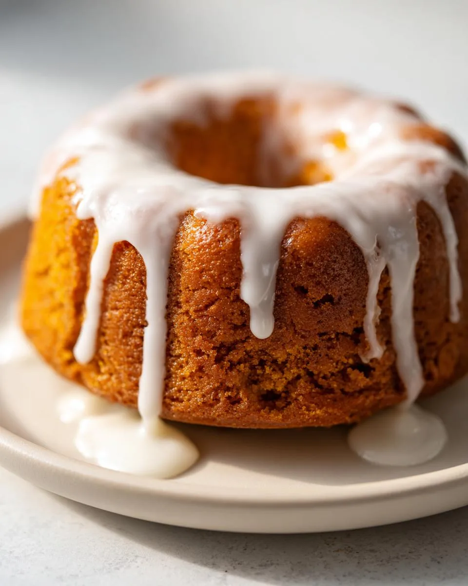 pumpkin donuts with maple glaze - detail 5