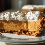 pumpkin mousse pie