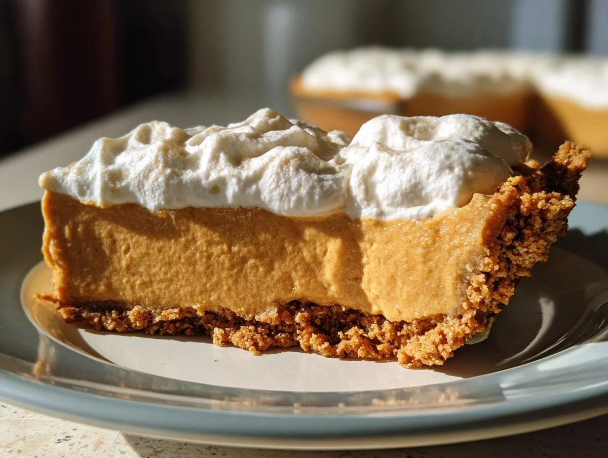 Irresistible Pumpkin Mousse Pie in Just 20 Minutes!