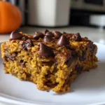 pumpkin oatmeal bars