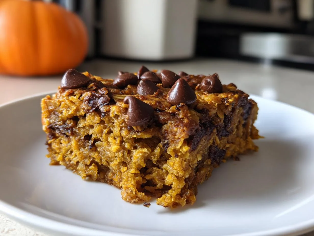 Healthy Pumpkin Oatmeal Bars – Easy 30-Minute Fall Treat